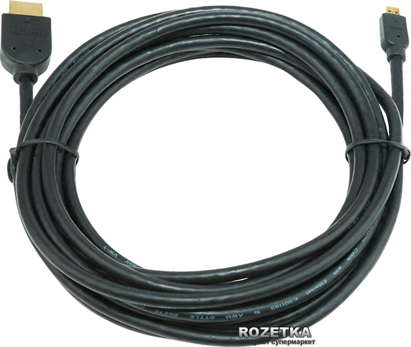 Кабель Cablexpert HDMI A - micro HDMI D 3 м (CC-HDMID-10) - изображение 2