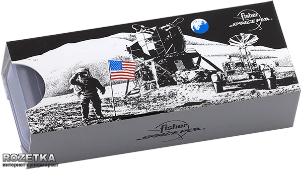 Ручка шариковая Fisher Space Pen Bullet Черная 0.7 мм Хромированный корпус (747609841343) - изображение 3