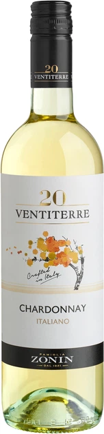 Вино Ventiterre Chardonnay Italiano біле сухе 0.75 л (8002235022811) - Фото 1 Вино Ventiterre Chardonnay Italiano біле сухе 0.75 л (8002235022811) - зображення 1