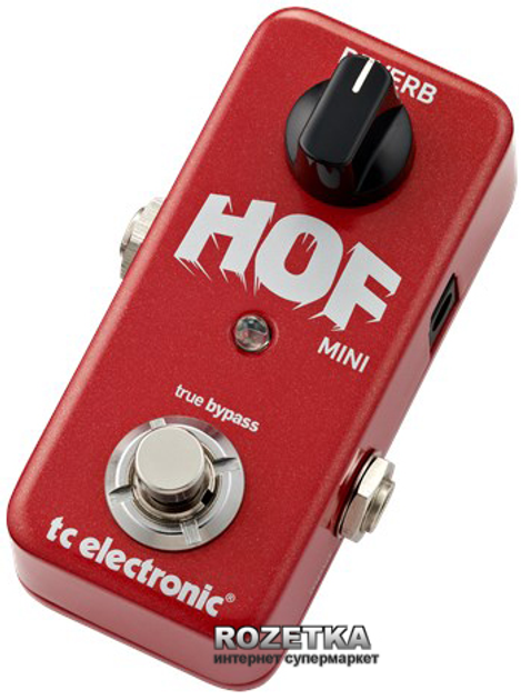 ギター tc electronic HOF mini REVERB Педаль эффектов TC Electronic Hall of Fame Mini Reverb (HOF