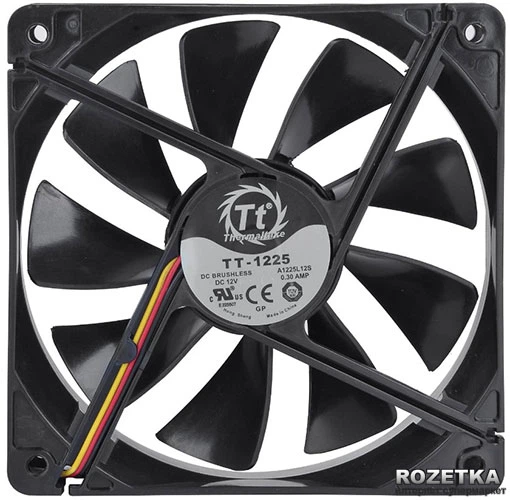 Вентилятор Thermaltake Pure S 12 (CL-F005-PL12BL-A) - Фото 2 Вентилятор Thermaltake Pure S 12 (CL-F005-PL12BL-A) - изображение 2