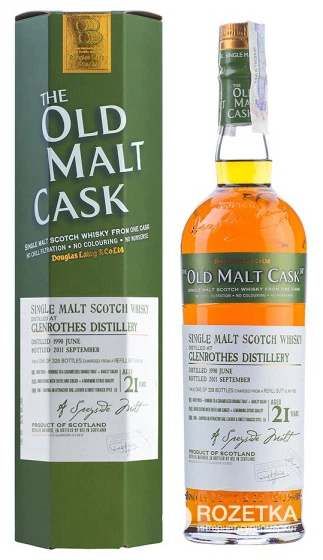 Виски Douglas Laing Glenrothes Vintage 21 YO 0.7 л 50% (5014218784558) - изображение 2