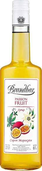 Сироп Brandbar Passion Fruit 0.7 л (4820085490833_4820085491991) - Фото 1 Сироп Brandbar Passion Fruit 0.7 л (4820085490833_4820085491991) - зображення 1