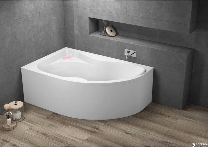 Ванна акриловая POLIMAT DORA 170х110 L + ножки - изображение 3