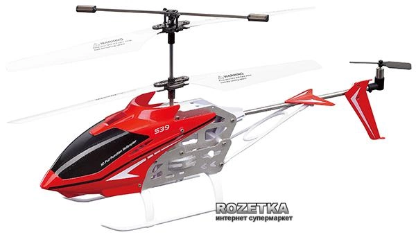 Вертолет на р/у Syma S39 Raptor со светом и гироскопом 32.5 см Red (S39 Raptor) (8600165421898)