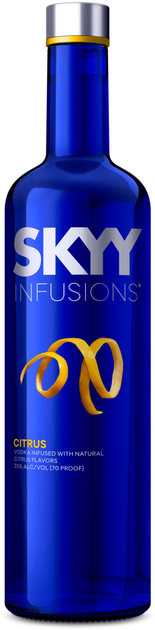 Горілка SKYY Infusions Citrus 0.7 л 37.5% (8000040807005) - зображення 1