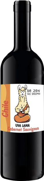 Вино Uva Lama Cabernet Sauvignon червоне сухе 0.75 л 13% (4820135490103) - зображення 1