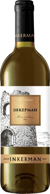 Вино Inkerman полусухое белое 0.75 л 9-11% (4820003751220) - изображение 1