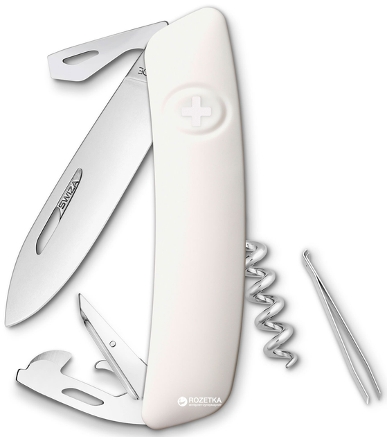 Швейцарский нож Swiza D03 White (KNI.0030.1020) - изображение 1