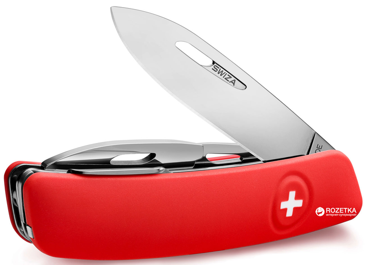Швейцарский нож Swiza D04 Red (KNI.0040.1000) - изображение 2