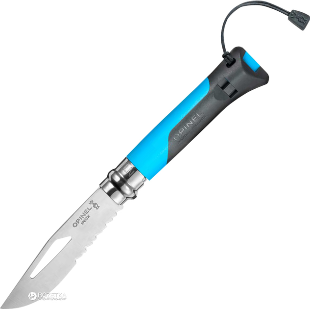 Туристический нож Opinel 8 VRI Outdoor Blue (2047892) - изображение 1