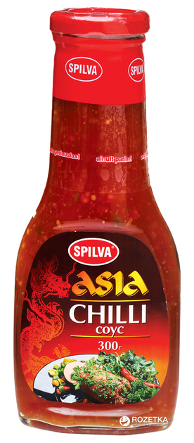 Соус-дрессинг Spilva Asia Chilli 300 г (4750022826190) - изображение 1