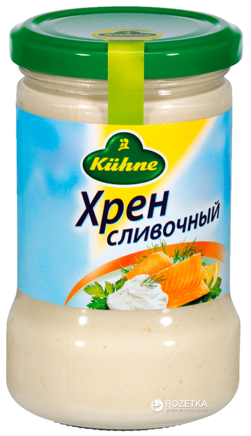 Хрен сливочный Kuhne 250 г (4012200034743) – купить в интернет-магазине ...