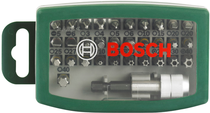 Набір біт Bosch 32 шт. Colored (2607017063) – фото, відгуки .