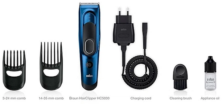 Maszynka do strzyżenia włosów BRAUN Hair Cutter HC5030 - Zdjęcie 3 Maszynka do strzyżenia włosów BRAUN Hair Cutter HC5030 - obraz 3