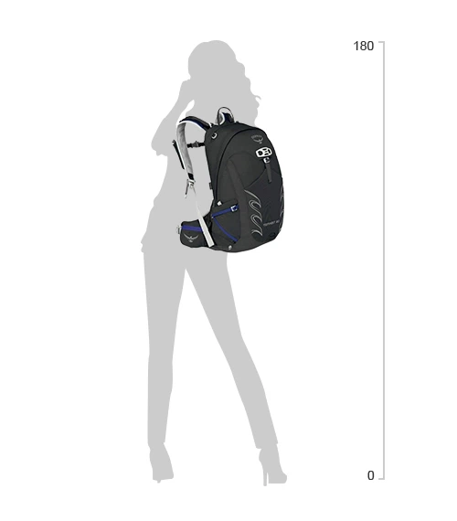 Рюкзак Osprey Tempest 20 WS/M Black (009.1447) - зображення 3