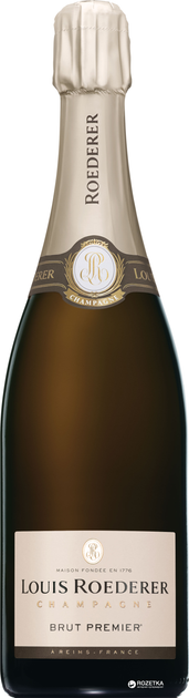 Шампанське Louis Roederer Brut 1er Cru біле брют 0.375 12% (3114080016060) - зображення 1