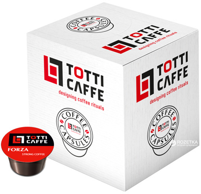 Акція на Кава мелена TOTTI Caffe Forza 100 х 8 г від Rozetka