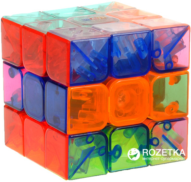 Кубик Рубика Smart Cube 3х3 Фирменный Прозрачный без наклеек (SC304 ...