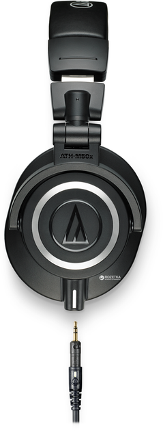 美品 audio technica ATH-M50x ブラック Навушники Audio-Technica ATH-M50x Black купити в інтернет