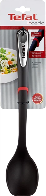 Ложка кухарська Tefal Ingenio K2060514 Чорна (3168430220591) - зображення 4