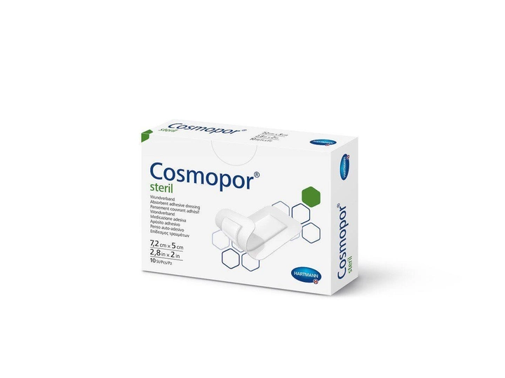 Пов`язка пластирна Cosmopor® steril 10см х 10см 1 шт - изображение 1