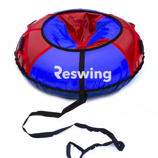 Надувные санки-тюбинг Reswing ∅ 120 см Красный с синим (TBNG0136) - Фото 1 Надувные санки-тюбинг Reswing ∅ 120 см Красный с синим (TBNG0136) - изображение 1