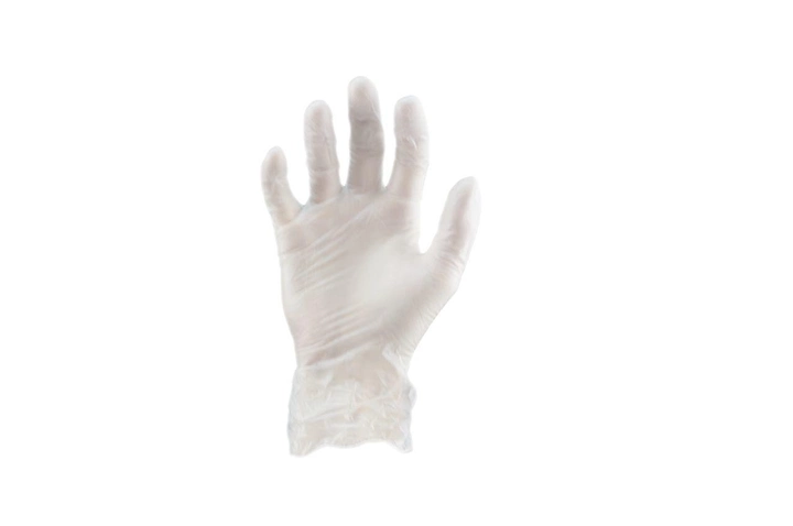 Рукавички Алиско - медичні (білі) (M) (в пачці 100 рукавичок) (mirza-029) - зображення 1