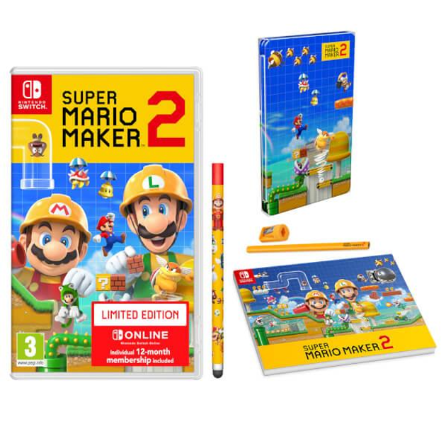 Nintendo Switch Super Mario Party & Super Mario Maker 2 ROZETKA » Super Mario Maker 2 Limited Edition (Switch