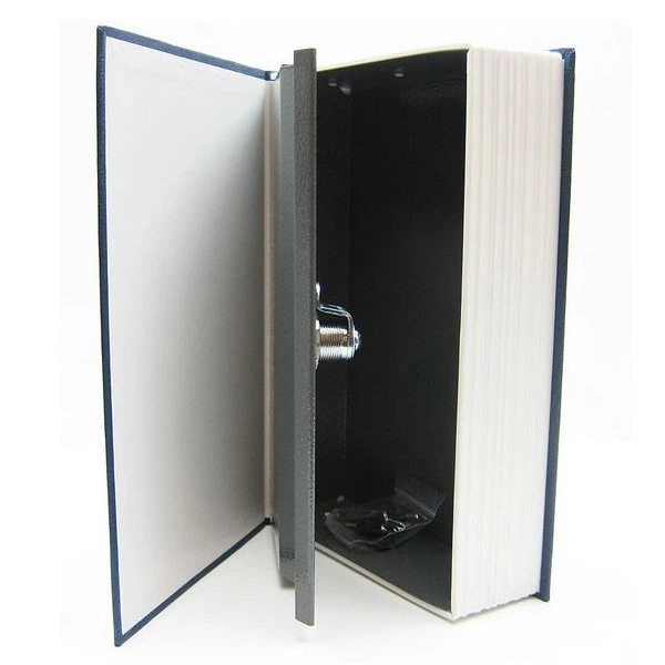 Металлическая книга-сейф (кешбокс) Metr+ MK 0790 Синий - изображение 5