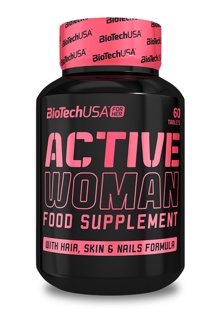 Вітаміни та мінерали BioTech Active Woman, 60 таблеток - зображення 2