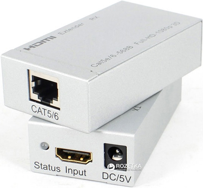 Удлинитель Value HDMI до 60 м по кабелю UTP с поддержкой 3D (S0440 ...