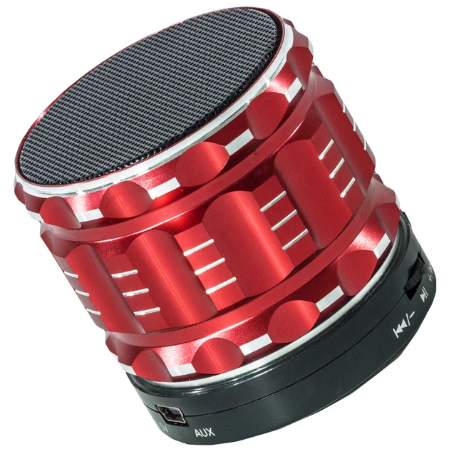 Беспроводная портативная bluetooth колонка Lesko BL S28 красная для смартфона планшета радио microSD универсальная - изображение 2