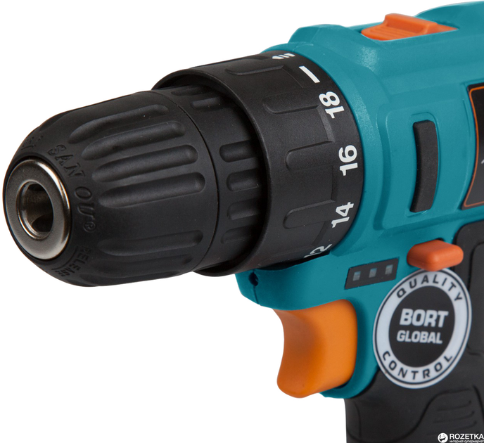 Аккумуляторная дрель-шуруповерт Bort BAB-18Ux2Li-FDK – фото, отзывы ...
