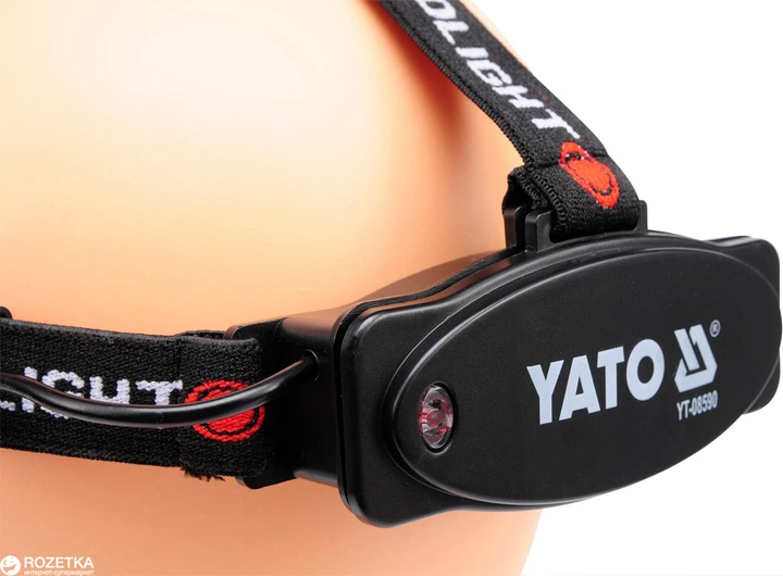 Фонарь налобный YATO YT-08590 - Фото 7 Фонарь налобный YATO YT-08590 - изображение 7