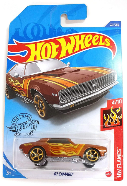 Машинка Hot Wheels '67 Camaro – іграшки з доставкою від ROZETKA