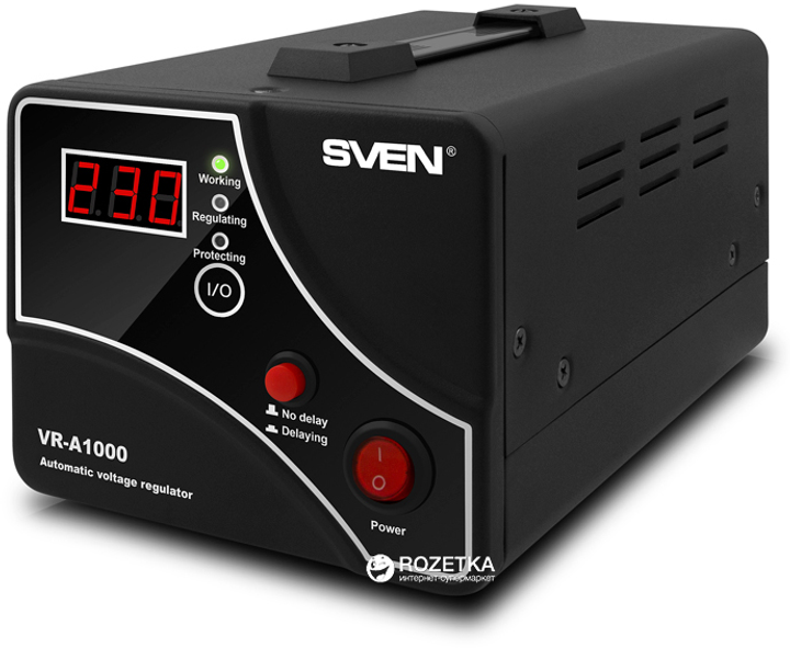 Стабилизатор напряжения Sven VR-A1000 – фото, отзывы, характеристики в ...