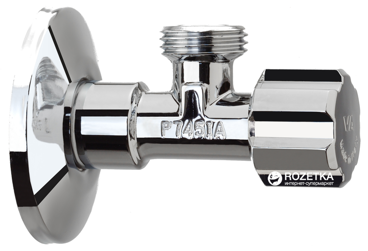 Кран вентильный Albertoni 1/2"x1/2" для сантехприборов 8023017030145 ...