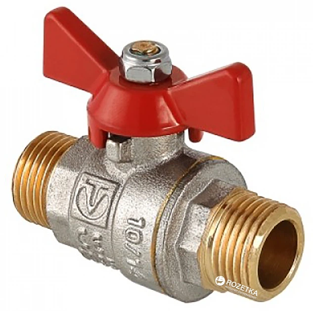 Кран шаровой VALTEC нар-нар 1/2\" (VT.219.N.04) – низкие цены, кредит ...