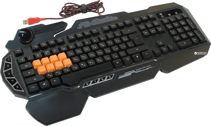 Klawiatura przewodowa Bloody B318 USB (4711421922234) - obraz 2