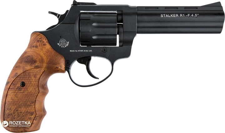 Револьвер Meydan Stalker S 4 мм 4.5" Black/Brown (38800031) - изображение 2