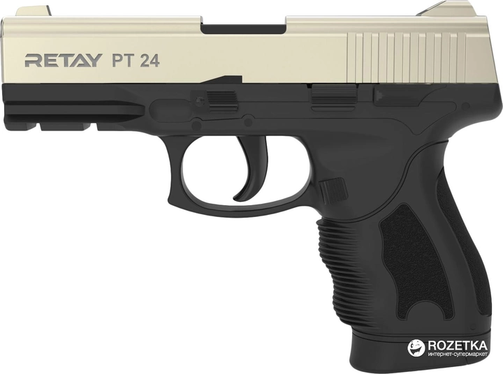 Стартовый пистолет Retay  PT 24 9 мм Satin/Black (11950340) - изображение 1