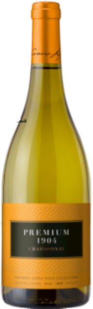 Вино Premium 1904 Chardonnay белое сухое 0.75 л 11.5% (8436043580568) - изображение 1