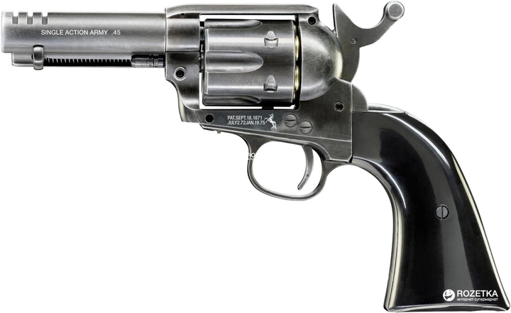 Пневматичний пістолет Umarex Colt SAA Custom Shop Edition Black (5.8341) - зображення 1