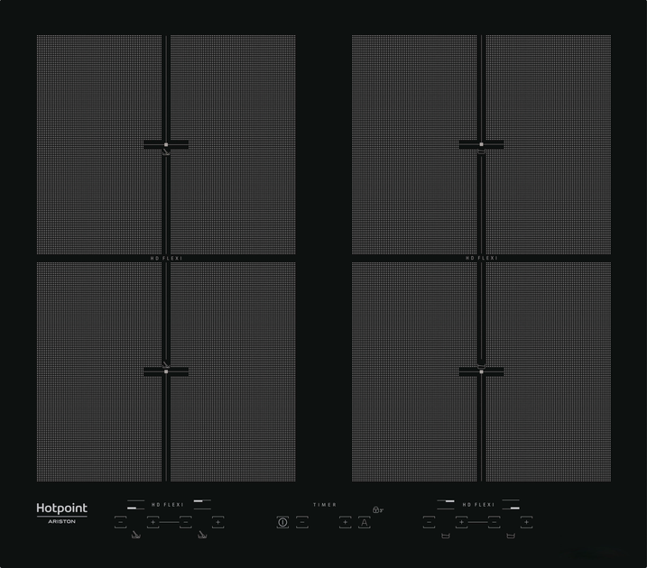 Варочная поверхность индукционная HOTPOINT ARISTON KIU 642 F B – фото ...