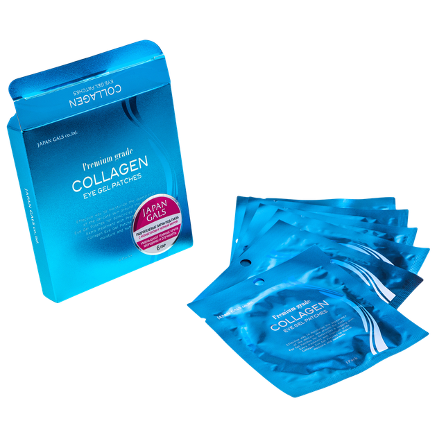 Патчи гидрогелиевые Japan Gals Premium Grade 1 шт 5 г - изображение 4