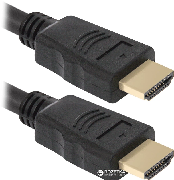Цифровой кабель Defender HDMI-10 HDMI M-M, ver1.4 3 м (87457) - Фото 2 Цифровой кабель Defender HDMI-10 HDMI M-M, ver1.4 3 м (87457) - изображение 2