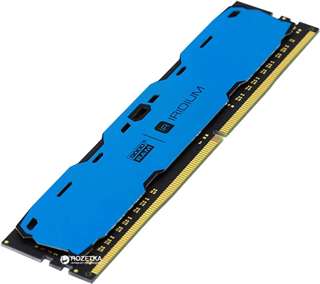 Оперативная память Goodram DDR4-2400 4096MB PC4-19200 IRDM Blue (IR-B2400D464L15S/4G) - изображение 2