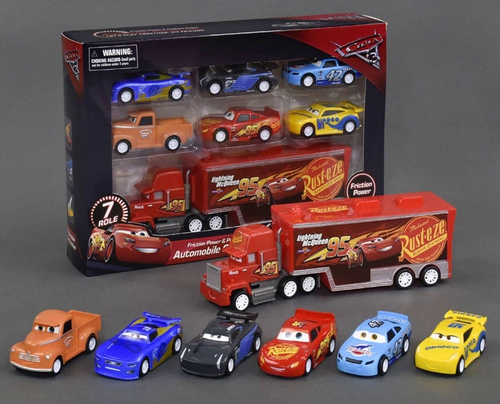 596 1/64 3台 まとめ売り Набор машинок Тачки 17616-14 (7 штук) – игрушки с доставкой от ROZETKA