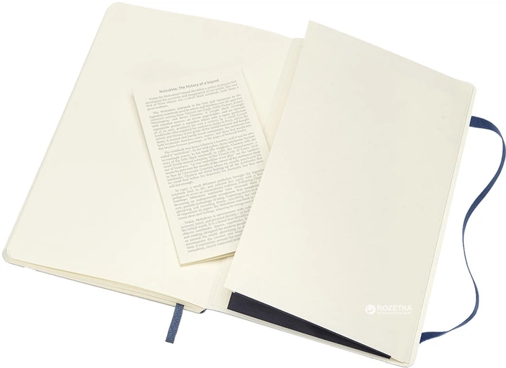 Записная книга Moleskine Classic 13 х 21 см 192 страницы в точку Сапфир Мягкая обложка (8055002854764) - изображение 4